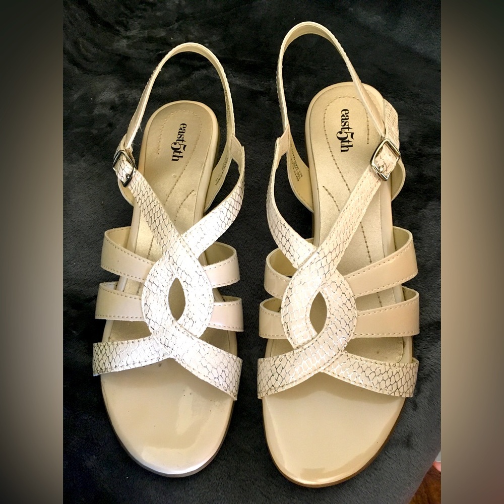 Beautiful cream sandals